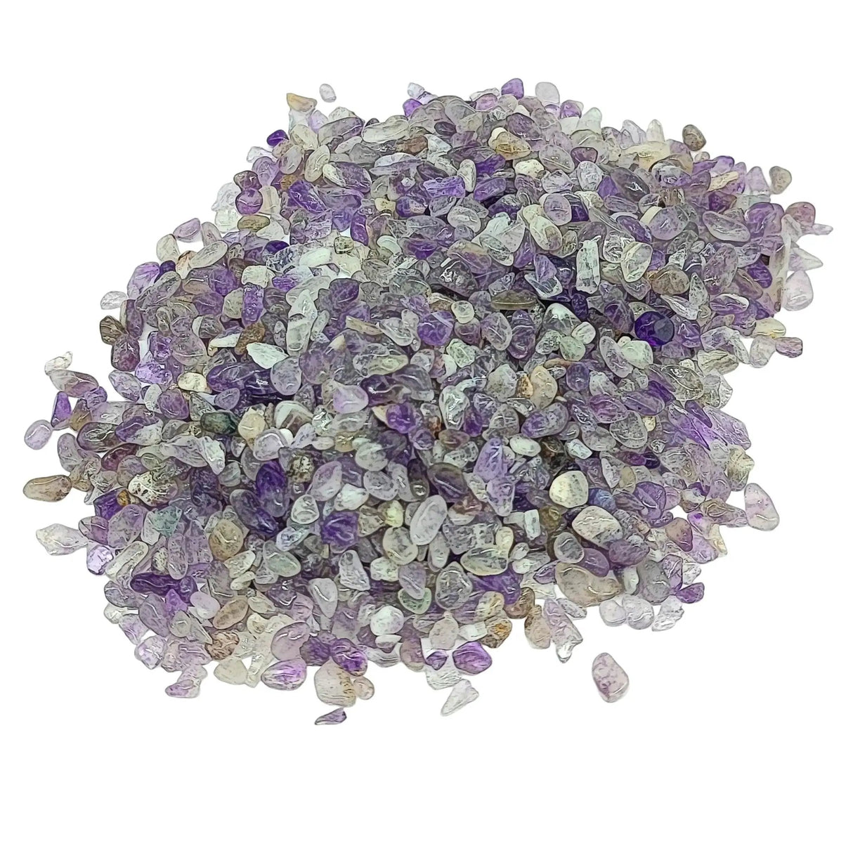 Stone - Tumbled Chips - Amethyst - 3 to 5mm 10 g