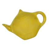 Teaware -Saucer -Tea Bag or Infuser Yellow Lemon