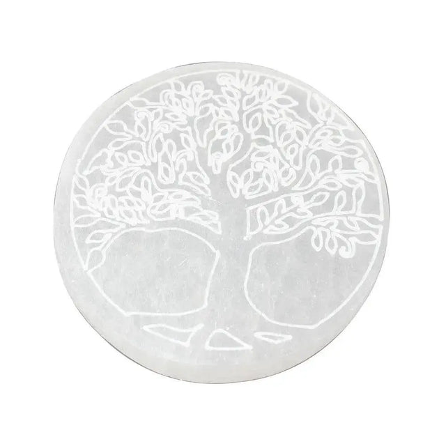 Metaphysical Tools - Crystal Charging - Selenite - Tree of Life