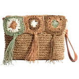 Clothing & Accessories - Intricate Fringe Braided Hand Bag