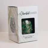 Diffuser - Electric Oil & Wax Cube Burner - Hazel Glass - Tabletop