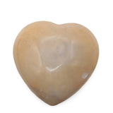 Stone - Fossil Coral - Heart Shape - Tumbled
