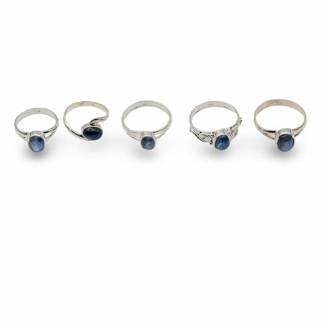 Ring - 925 Sterling Silver - Kyanite