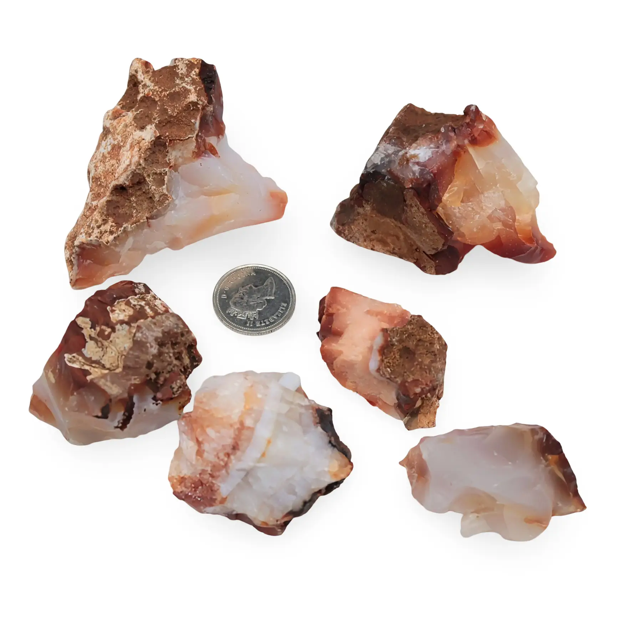 Stone - Carnelian Agate Crystal - Rough
