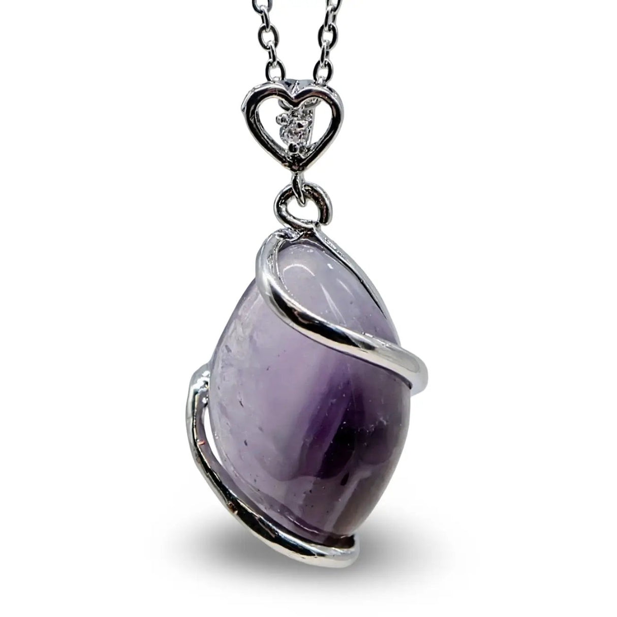 Necklace - Horse Eye - Amethyst