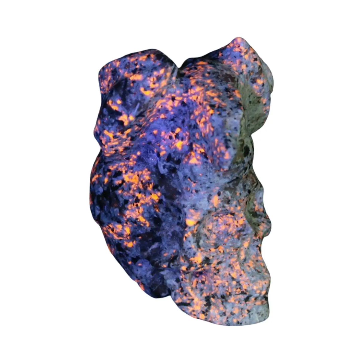 Stone - Natural Syenite Crystal - Sculpture - Skull - Pür Sérénité