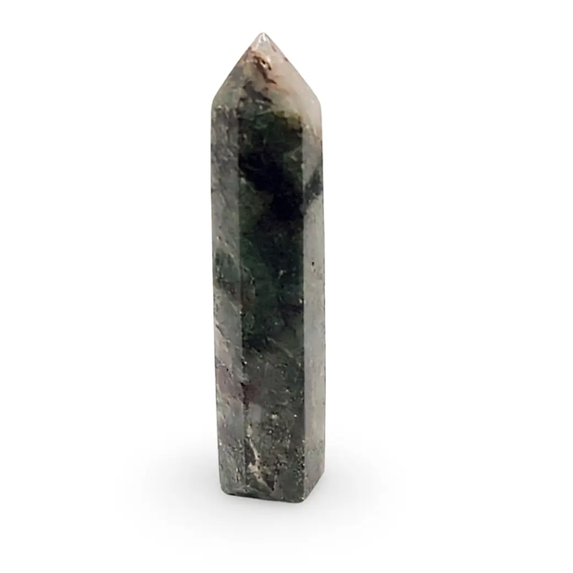 Stone - Crystal Point - Moss Agate - Tumbled