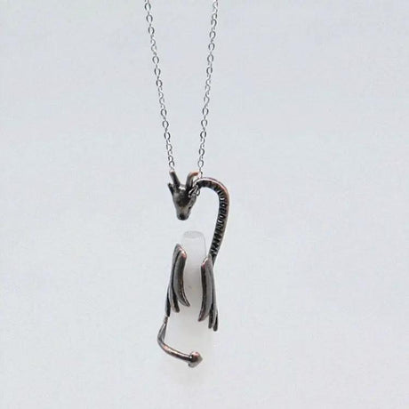 Necklace - Dragon with Clear Quartz Point - Pür Sérénité