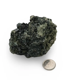 Stone - Epidote with Crystal Quartz on Matrix Specimen - Mexico - Rough - 185g