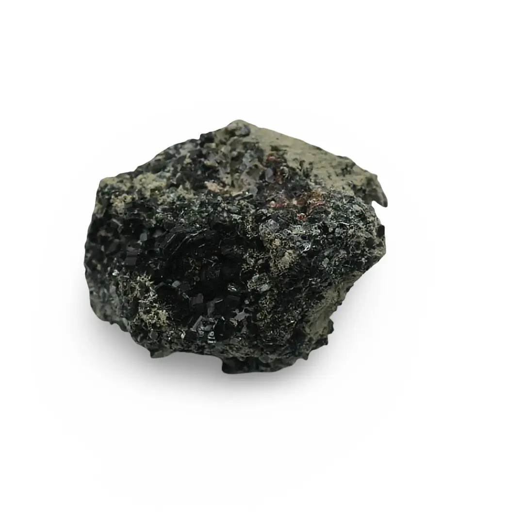 Stone - Epidote with Crystal Quartz on Matrix Specimen - Mexico - Rough - 185g