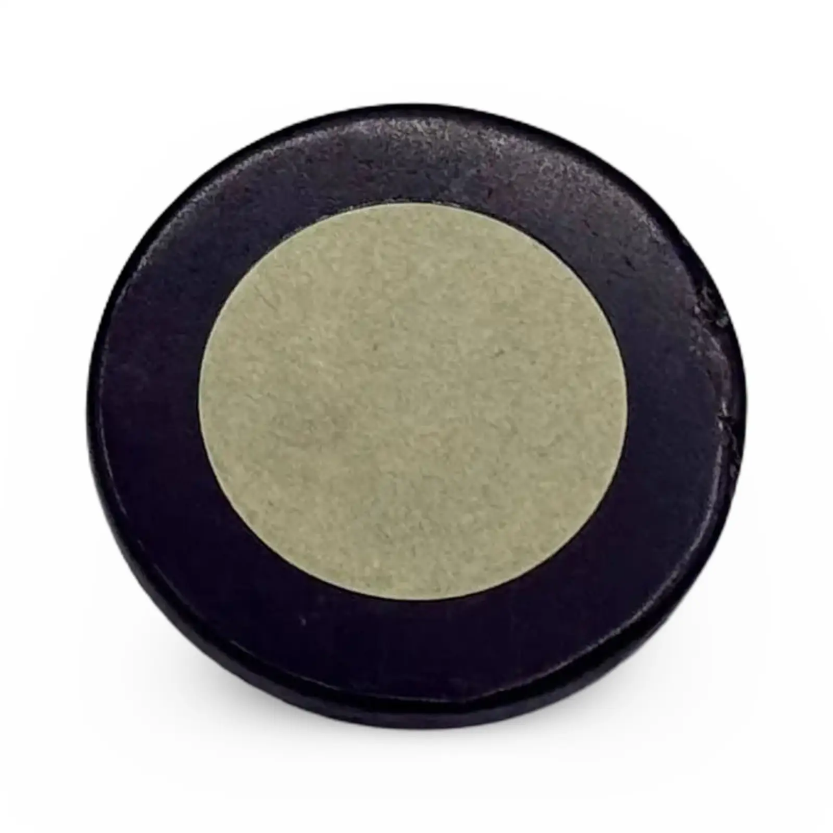 Stone - Shungite - Adhesive Tile - Engraved Yin Yang - 30mm