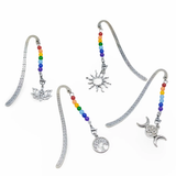 Bookmarks - Natural Malaysia Jade Bead - Alloy Hook Style