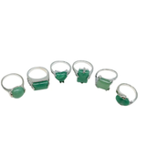 Ring - Green Aventurine - Multi Shape Choice - Size 6-10