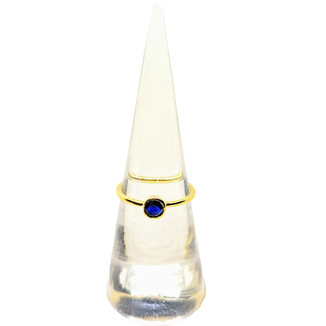 Ring - Golden with Gemstone