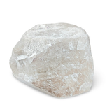 Stone Lepidolite in Quartz Matrix specimen, beige-white rock, 1470g