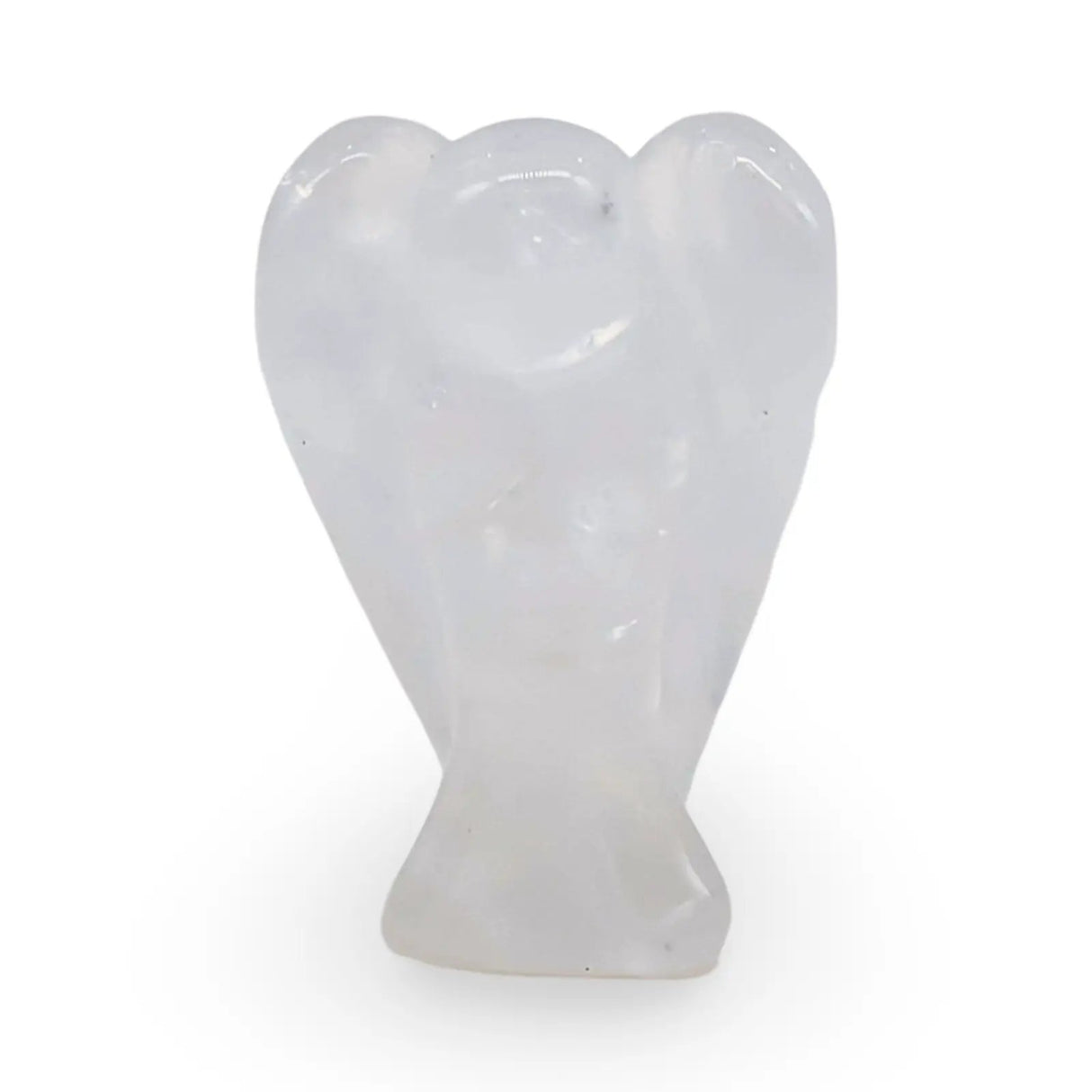 Stone - Natural Crystal Quartz - Sculpture - Angel - 1"