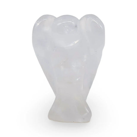 Stone - Natural Crystal Quartz - Sculpture - Angel - 1"