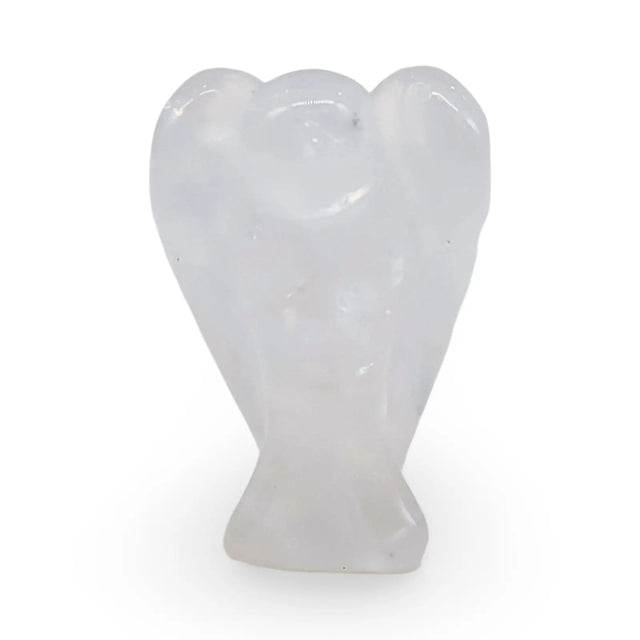 Stone - Natural Crystal Quartz - Sculpture - Angel - 1"