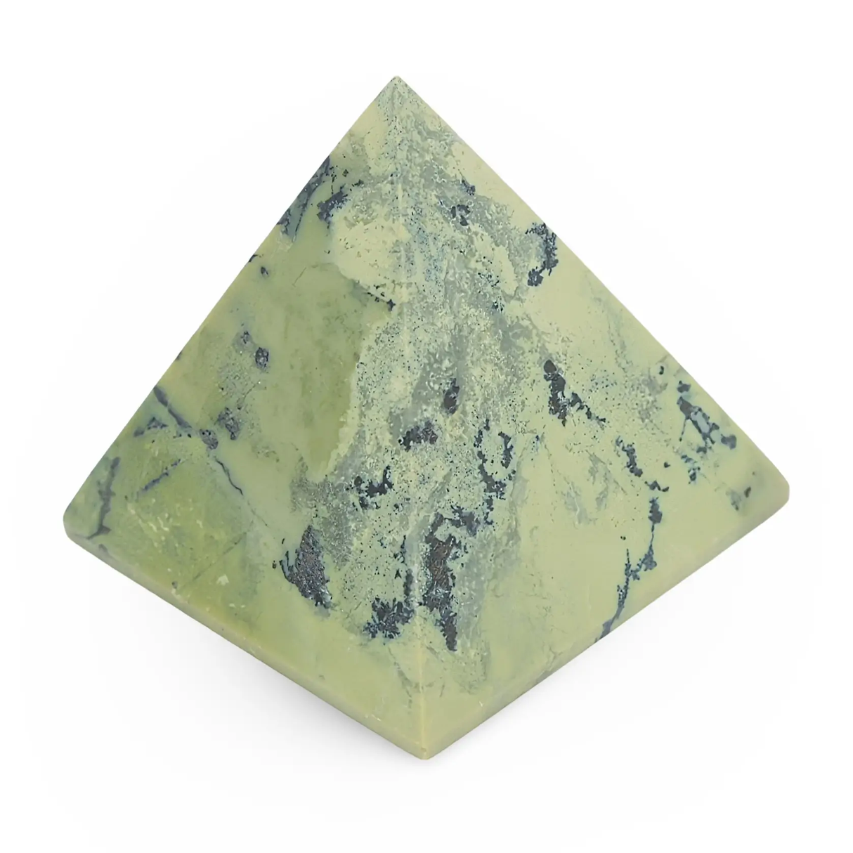 Stone Specimen – Serpentine Pyramid – 162g – 2.2" – Peru