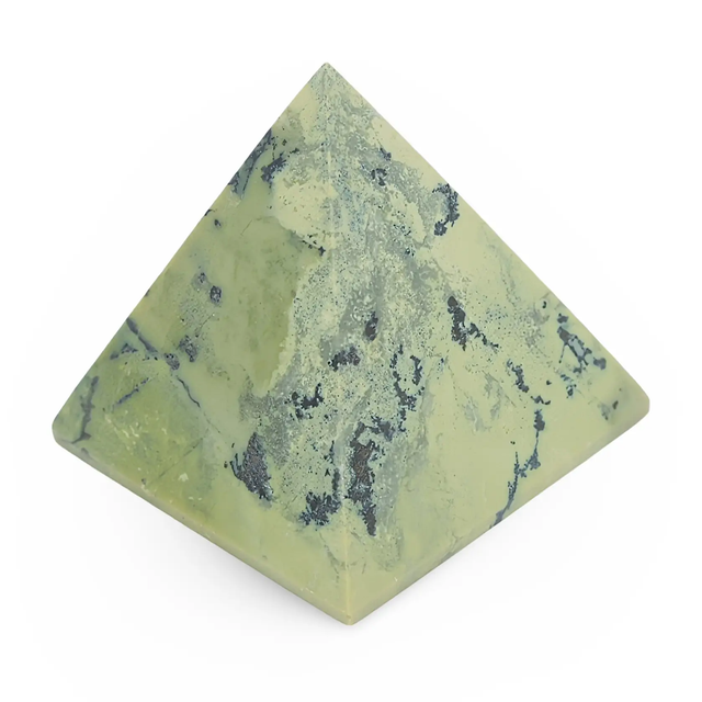 Stone Specimen – Serpentine Pyramid – 162g – 2.2" – Peru