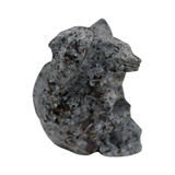 Stone - Natural Syenite Crystal - Sculpture - Skull - Pür Sérénité