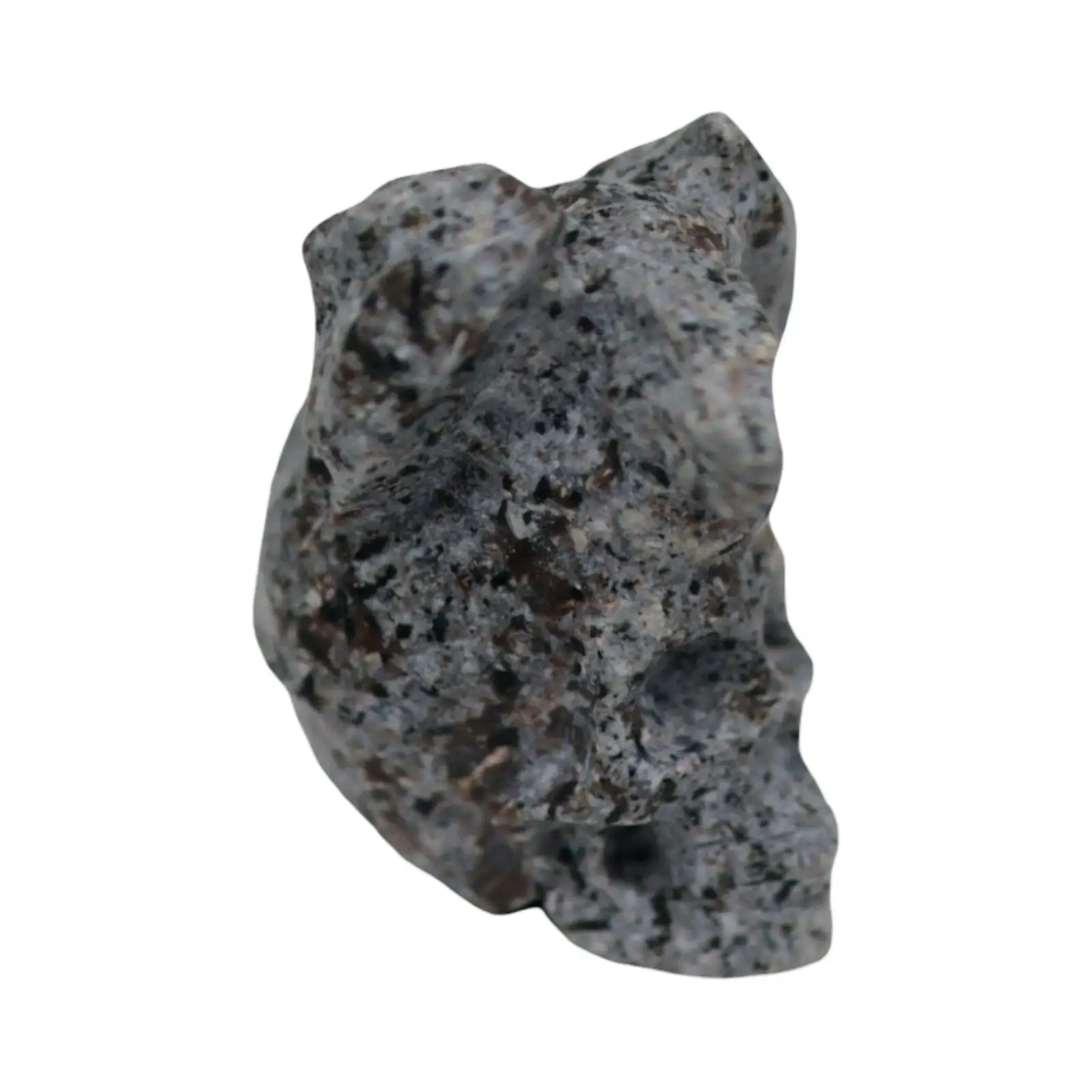 Stone - Natural Syenite Crystal - Sculpture - Skull - Pür Sérénité