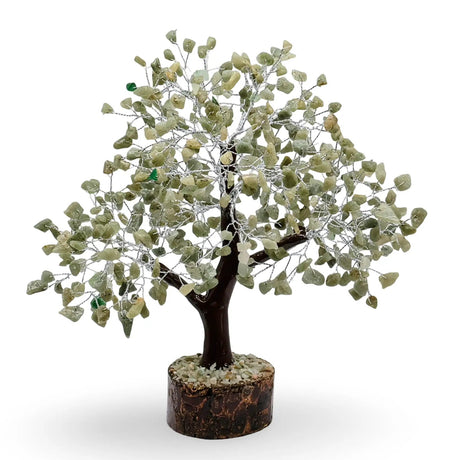 Home Decor - Gem Tree - Green Aventurine - 10.5-11" - 500 Beads