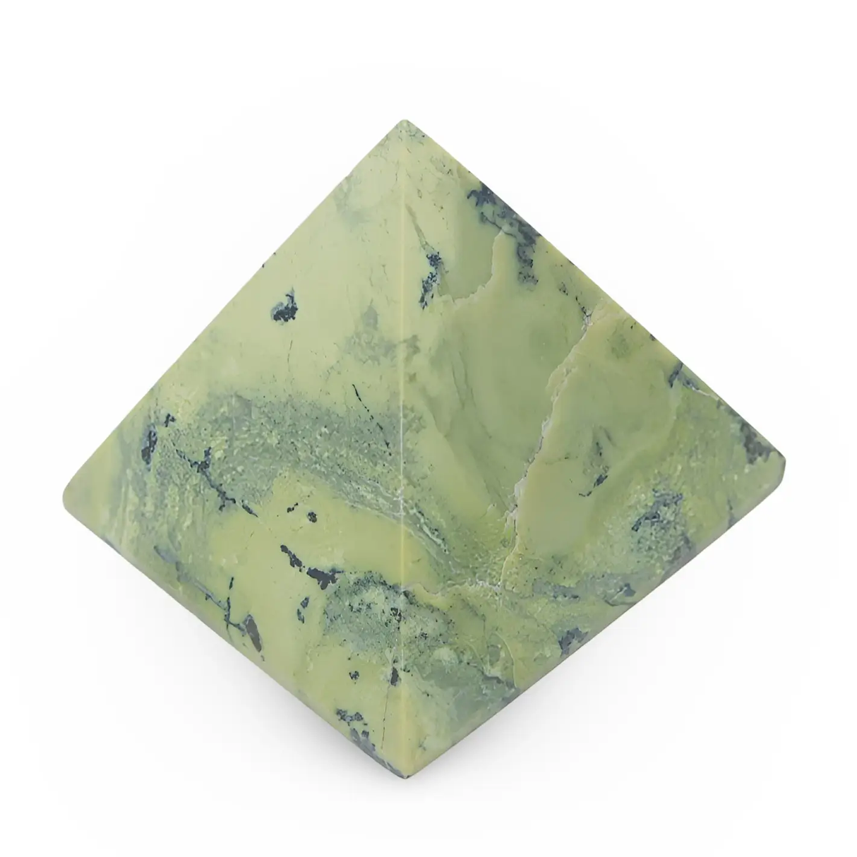 Stone Specimen – Serpentine Pyramid – 162g – 2.2" – Peru